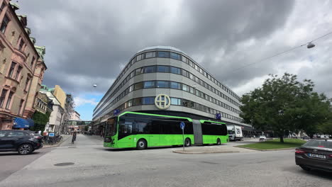 Hansa-Companiet-Mall:-Urban-Retail-Experience-in-Malmo's-City-Center---Shopping,-Charm,-and-Cityscape,-Sweden