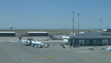 Air-Canada-Express-Dash-8-at-Remote-Gate-of-Vancouver-Airport-STATIC