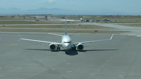 Flair-Airlines-Canadian-Low-Cost-Airliner-B737-Max-Arrives-at-the-Gate