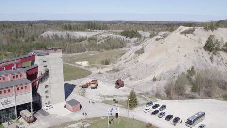 eesti-kaevandusmuusem-drone-shot-showing-deserted-background-and-damaged-nature