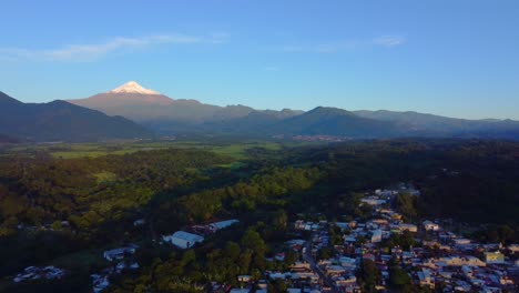 spectacular-aerial-view-with-drone-of-the-Citlaltepelt-volcano-from-Ixhuatlan-del-cafe