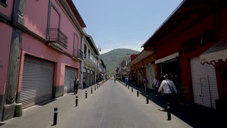 Gente-Caminando-Por-Las-Calles-De-La-Ciudad-De-Orizaba