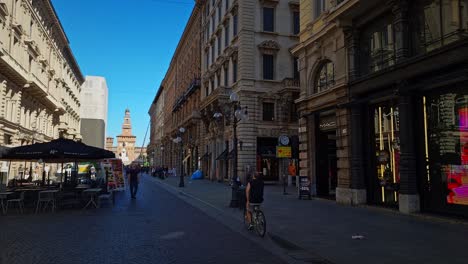 Die-Wunderschöne-Stadt-Mailand-Bei-Sonnenaufgang