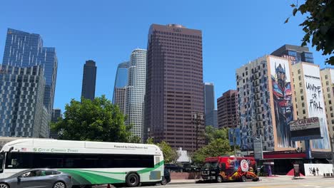 Skyline-Der-Innenstadt-Von-Los-Angeles,-Stadtbild