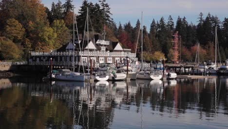 The-Vancouver-Rowing-Club-Stanley-Park-In-British-Columbia,-Vancouver,-Canada