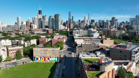 Casco-Antiguo-De-Chicago,-Illinois