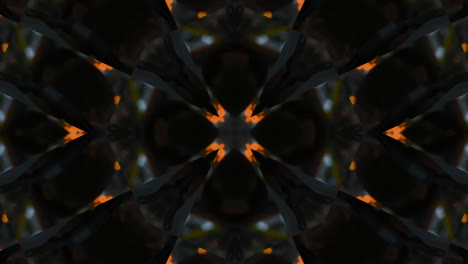 Abstrakter-Kaleidoskopischer-Hintergrund,-Computergeneriertes-Kaleidoskopmuster