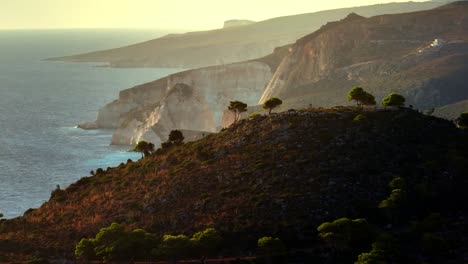 A-cinematic-aerial-shot-of-the-island-Zakynthos-in-Greece