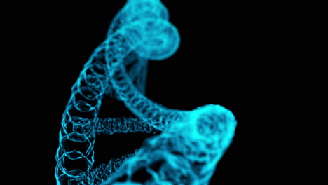 DNA-Hologramm-Verlangsamt-Sich-An-Der-Kamera-Vorbei-–-3D-Animation