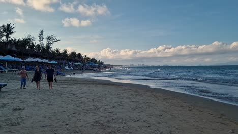 An-Bang-Beach-in-Hội-An,-Quảng-Nam,-Vietnam