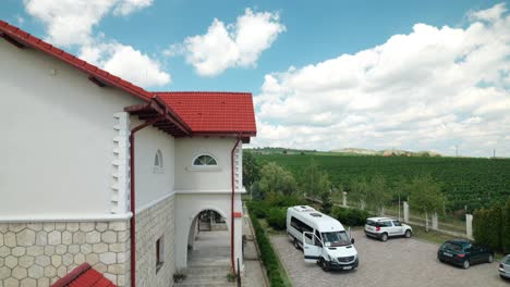 Casa-De-Vinos-En-Sinaia,-Rumania