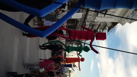 a-puppet-worker-dancing-in-the-city-of-Constanta,-Romania