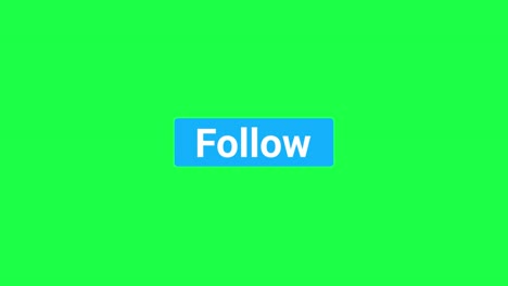Follow-Button-Blue-isolated-on-Green-Screen