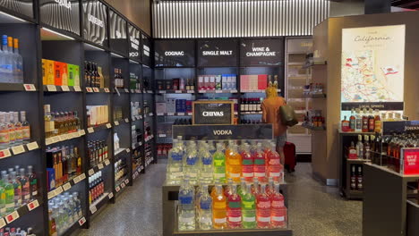 Duty-Free-Alkoholladen-Am-Flughafen-Lax-Am-13.07.2023