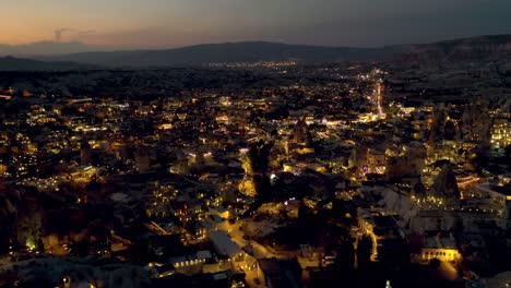 Aerial-magic-above-Goreme,-Cappadocia