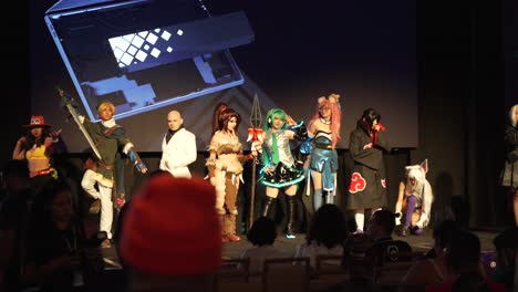 Contestants-on-Stage-for-Cosplay-Contest-at-Connecturday-in-Costa-Rica