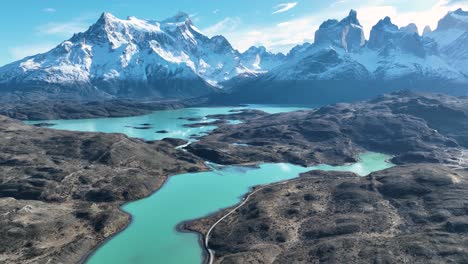 Nationalpark-Torres-Del-Paine-In-Punta-Arenas,-Chile