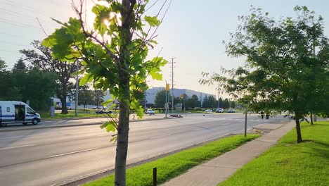 Un-Motociclista-Murió-Al-Chocar-Contra-Un-Automóvil-En-Brampton,-Canadá.