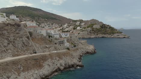 Enthüllung-Der-Hydra-Insel-In-Griechenland-–-Drohne