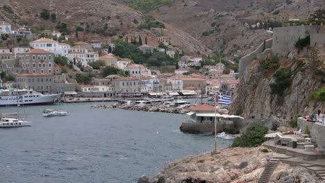 Reveal-of-Hydra-island-in-Greece---Drone-70mm