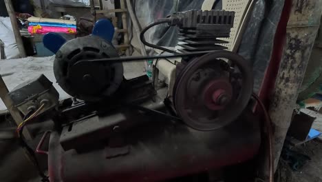 Very-old-air-compressor-machine-scene