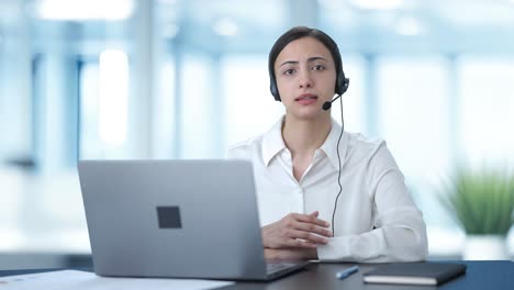 Indian-call-center-girl-talking-to-someone