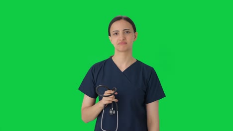 Sad-Indian-doctor-could-not-save-the-patient-Green-screen