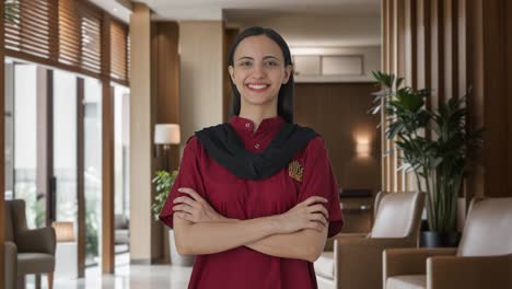 Portrait-of-Happy-Indian-female-housekeeper