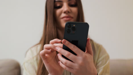 Girl-using-a-smartphone