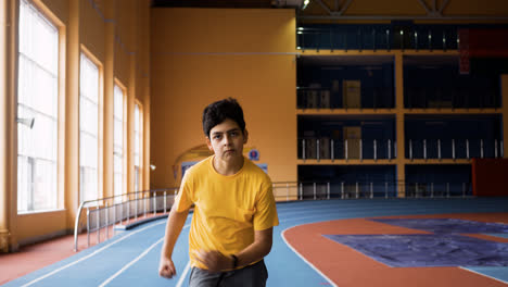 Boy-running-indoors