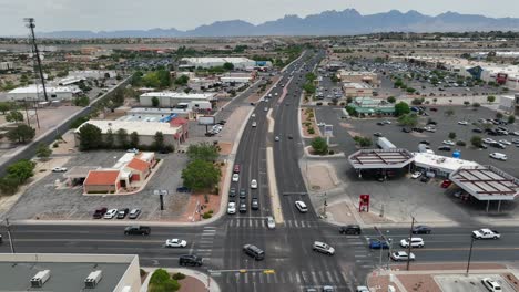 Large-shopping-center-near-downtown-Las-Cruces,-New-Mexico