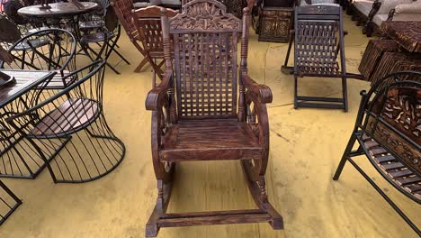 Revolvin-chair-made-of-wood-which-is-very-comfortable-to-sit-on-and-very-beautiful-to-look-at