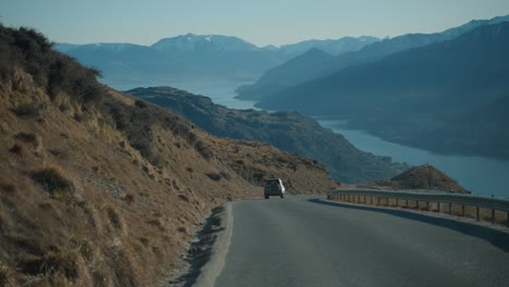 Beautiful-View-Driving-Down-Mountain-Road