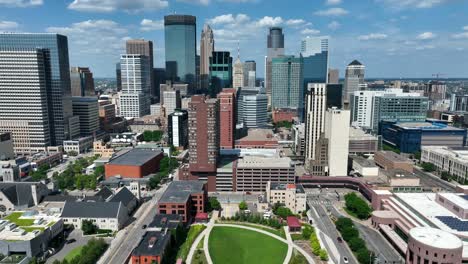 Minneapolis-downtown-on-beautiful-summer-day