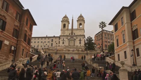 The-Trevi-Fountain,-Piazza-di-Spagna,-Fontana-di-Trevi,-Roma,-Italy