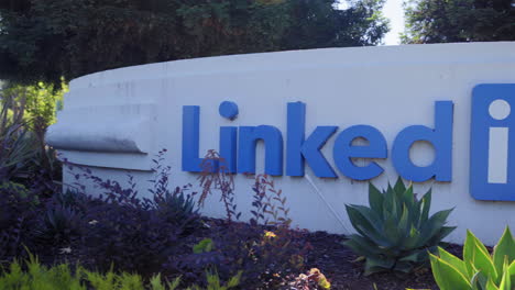 Sede-De-LinkedIn-En-Maude-Ave,-Sunnyvale,-California,-EE.UU.