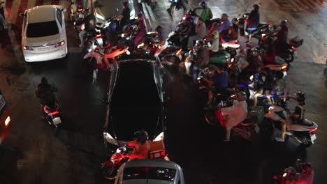 Tráfico-En-Hora-Punta-En-El-Centro-De-Bangkok.