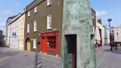 Waterford-City,-Das-Wikingerdreieck,-Altstadtteil-Der-Stadt