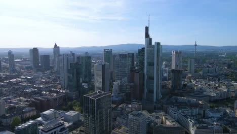 Frankfurt,-Horizonte,-Zumbido,-Arquitectura,-Financiar,-Distrito,-Banco,-Commerzbank,-Principal,-Ffm,-Taunus,-Torre-De-Televisión