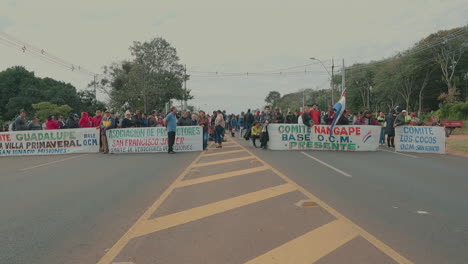 19-peasant-organizations-from-Misiones-demonstrate-with-road-closures,-after-breach-of-promises-agreed-with-the-National-Government