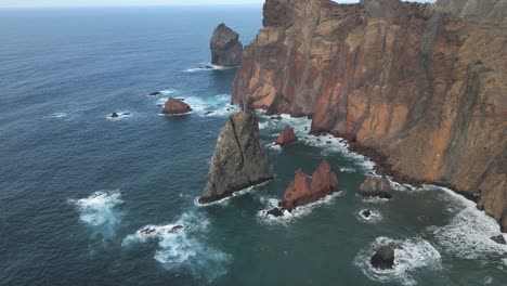 Stunning-4K-drone-footage-of-Miradouro-de-São-Lourenço---Ilha-da-Madeira---Portugal