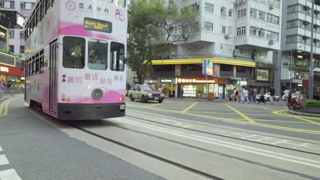 Tranvía-De-Dos-Pisos-De-Hong-Kong