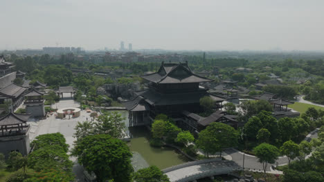 Reihe-Typischer-Chinesischer-Historischer-Gebäude