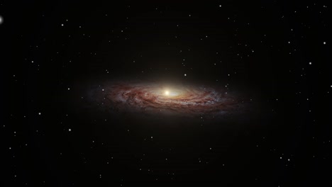 Eine-Der-Gasnebelgalaxien-In-Den-Tiefen-Des-Universums
