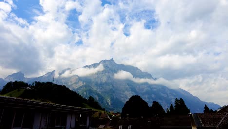 Tödi,-Alpes-Glarner,-Alpes,-Lapso-De-Tiempo,-Nube,-Naturaleza,-Glarus,-Suiza,-Naturaleza,