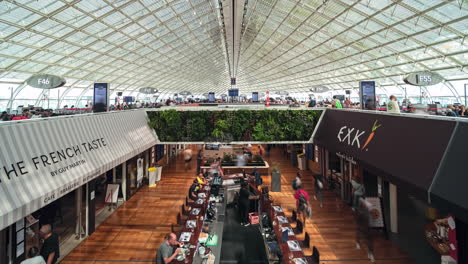 Passengers-move-about-concourse-at-Charles-de-Gaulle-airport