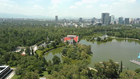 Disparo-De-Dron-Casa-Del-Lago-Chapultepec-Ciudad-De-México