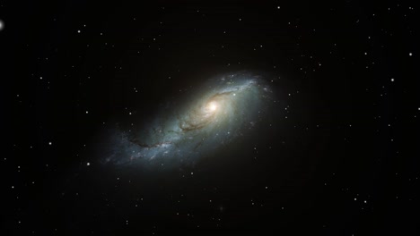 Galaxien-Und-Sterne-Im-Kosmos-Des-Universums