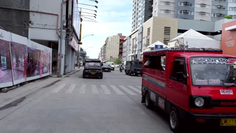 Davao-City-Center-overview-of-the-type-of-vehicles-running-on-the-road-in-the-city