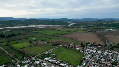 San-Javier-De-Loncomilla-Chile-Calles-Maule-Vista-Aérea-Desde-Drone